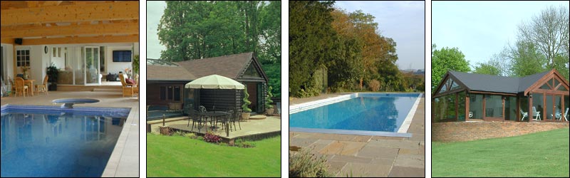 detached garden buildings swimming pools